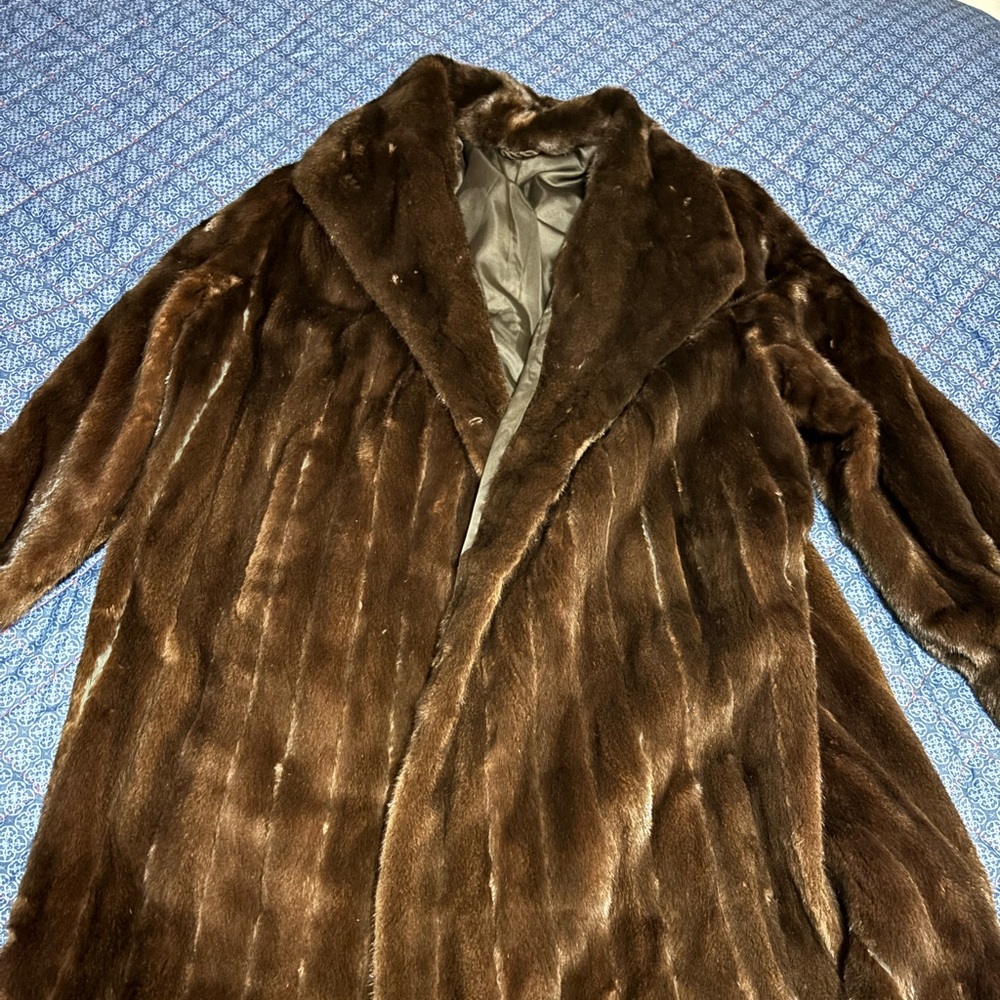 Brown Faux Fur Coat